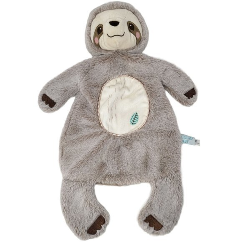 Douglas Toys Sloth Baby Cuddle Plush Flat Body Animal Toy 20 Inches‎ Lovey Lovie